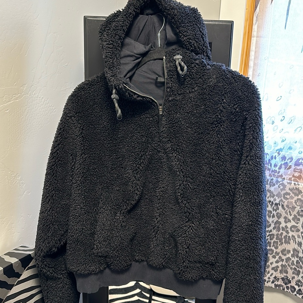 Lulu Lemon 1/2 Zip Sherpa lined Hoodie